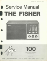 Fisher 100 - Service Manual-2